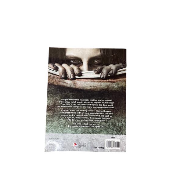 Glow in the Dark Be Afraid! 2017 Holographic Halloween Book 8.5x11 Paperback - Picture 9 of 11